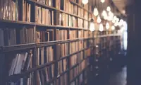 Library books representing reading lists and extra learning materials.