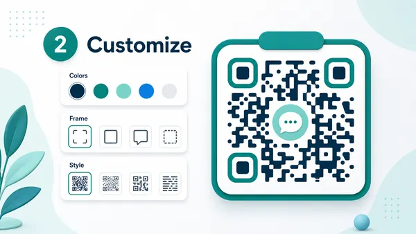 Telegram QR code generator - step 2