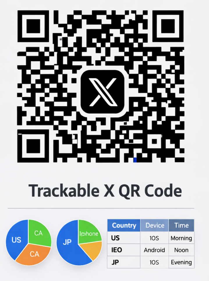 Beispiel für einen trackbaren X-QR-Code