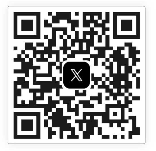 QR Code with X Logo | Profile & Post QR